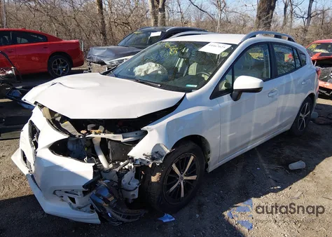 2019 Subaru Impreza 2.0I Premium z USA, uszkodzony, nr VIN 4S3GTAC61K3727306